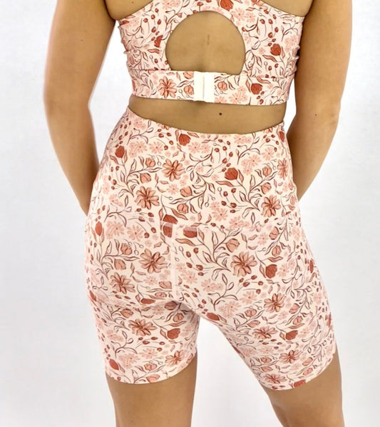 Blush Bike Short